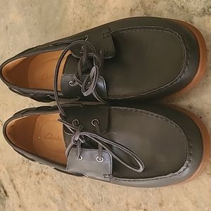 Men's Clark Boat Shoes 8.5